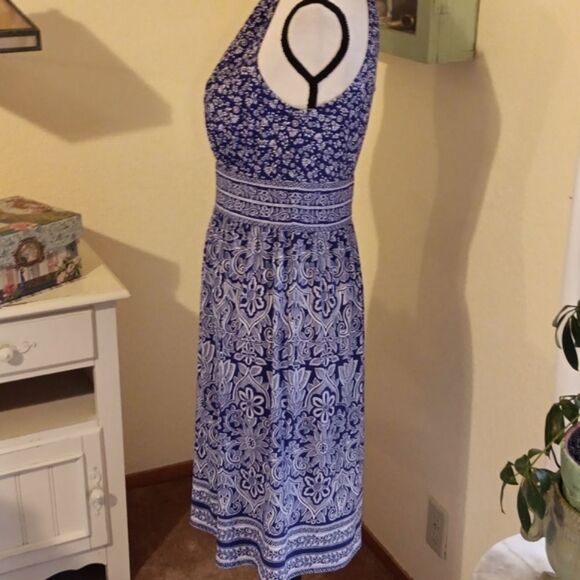 London Times Soft Knit Boho Dress - Picture 5 of 11